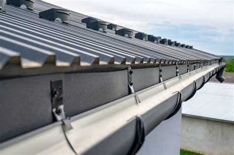 action sheet metal gutters